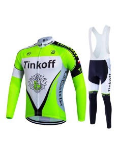 Equipación de ciclismo térmica Tinkoff: comodidad y estilo para tus rutas