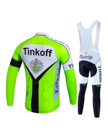 Equipación de ciclismo térmica Tinkoff: comodidad y estilo para tus rutas