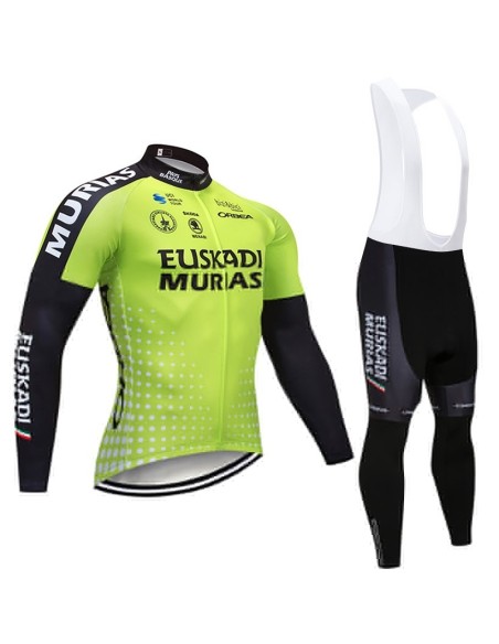Equipación Térmica de Ciclismo Euskadi Murias: Confort y Estilo para Tus Rutas