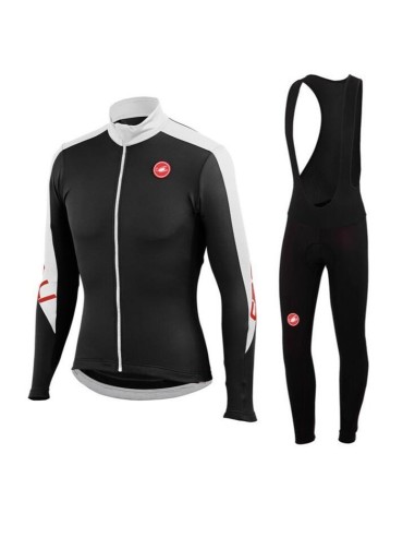 Equipación de ciclismo térmica Castelli para entrenar con comodidad y estilo