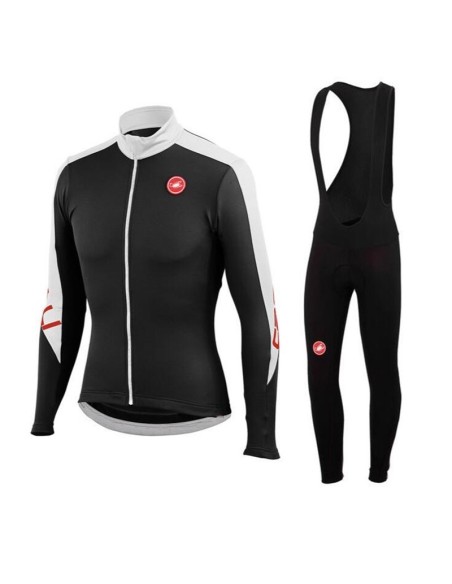 Equipación de ciclismo térmica Castelli para entrenar con comodidad y estilo