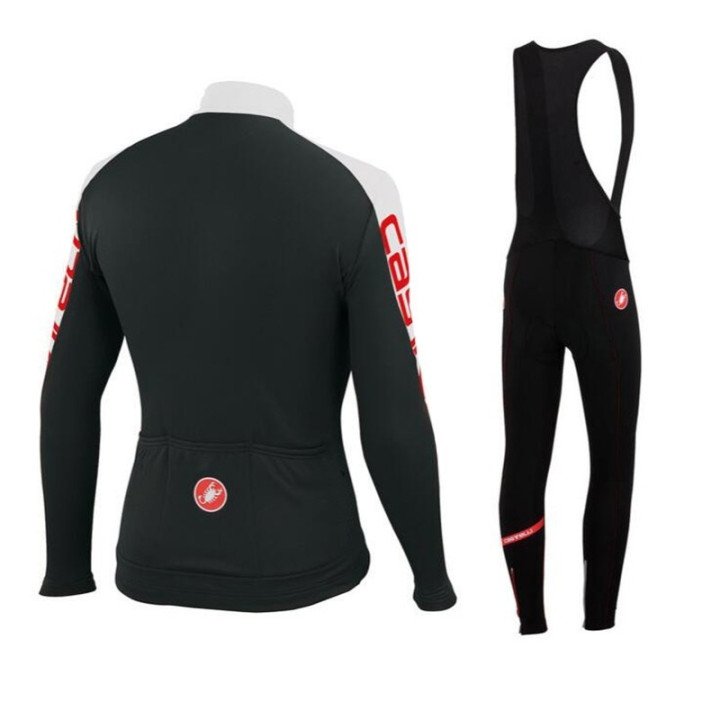Equipación de ciclismo térmica Castelli para entrenar con comodidad y estilo