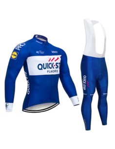Equipación térmica de ciclismo Quick Step para mantenerte cómodo y seco