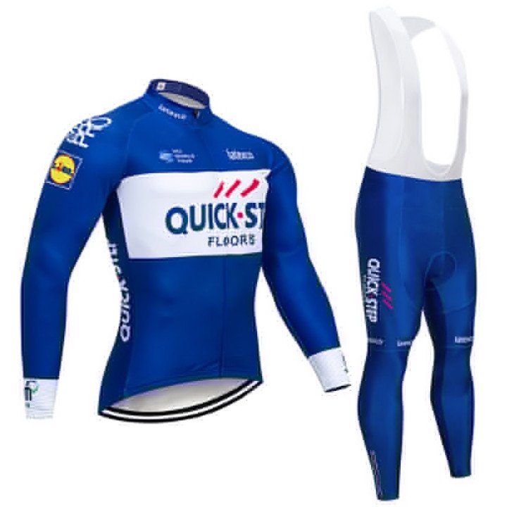 Equipación térmica de ciclismo Quick Step para mantenerte cómodo y seco