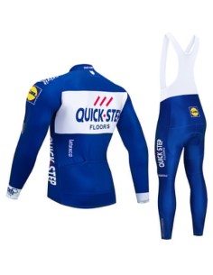Equipación térmica de ciclismo Quick Step para mantenerte cómodo y seco 2