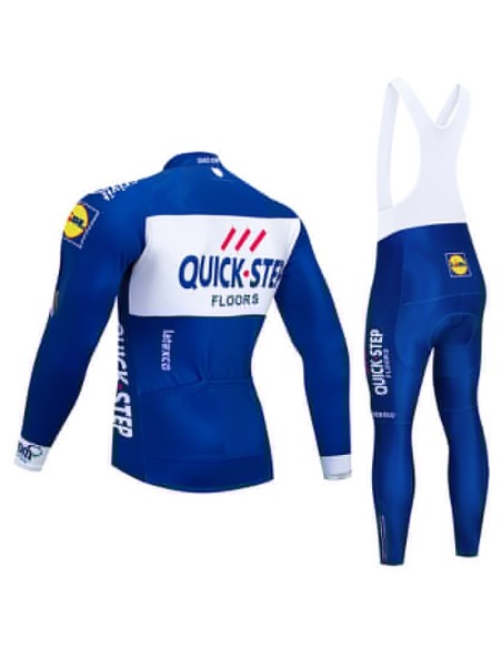 Equipación térmica de ciclismo Quick Step para mantenerte cómodo y seco