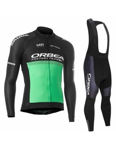 Equipación térmica de ciclismo Orbea para mantenerte cómodo y seco