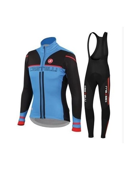Equipación de ciclismo térmica Castelli para mantenerte cómodo y fresco en cualquier clima