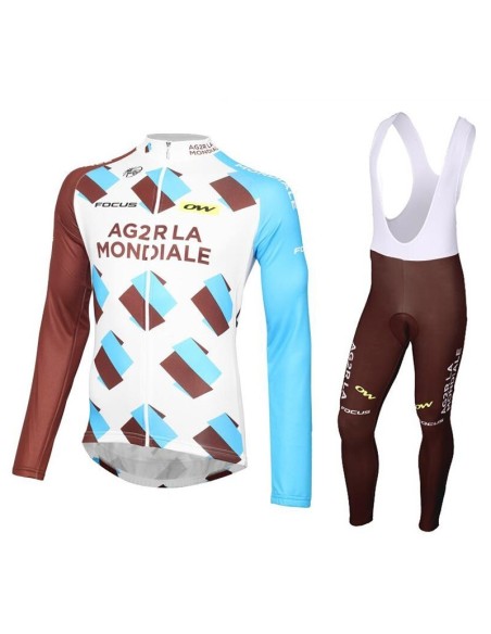 Equipación de ciclismo térmica Ag2r: comodidad y estilo para tus rutas en invierno