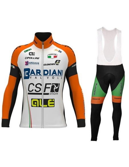 Equipación térmica de ciclismo Bardiani para un pedaleo cómodo y fresco