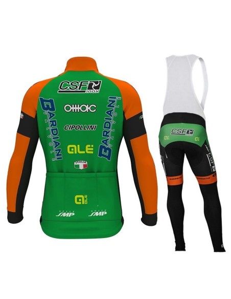 Equipación térmica de ciclismo Bardiani para un pedaleo cómodo y fresco