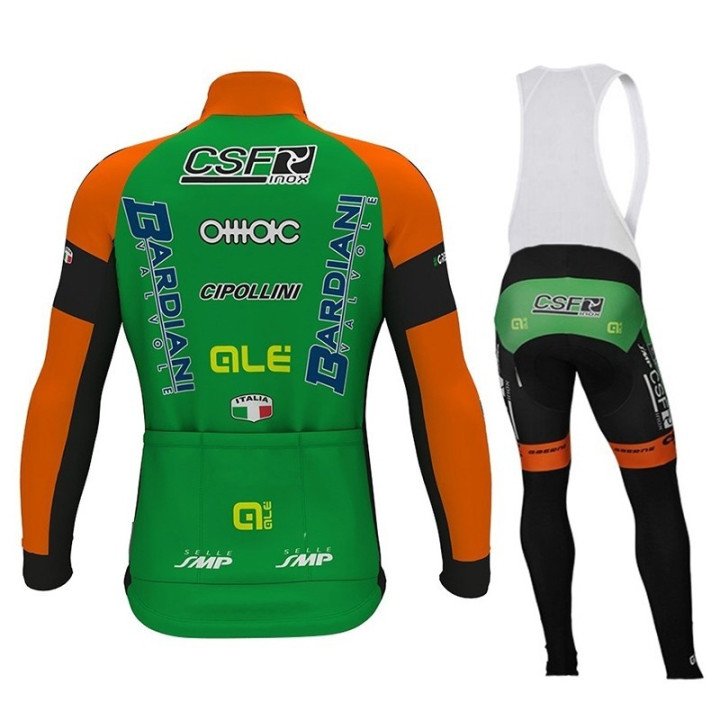 Equipación térmica de ciclismo Bardiani para un pedaleo cómodo y fresco