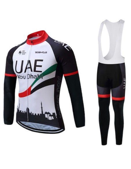 Equipación térmica de ciclismo Abu Dhabi para un pedaleo cómodo y fresco