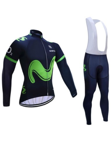 Equipación térmica de ciclismo Movistar para sentirte cómodo y fresco en cada pedaleada