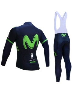 Equipación térmica de ciclismo Movistar para sentirte cómodo y fresco en cada pedaleada 2