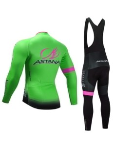 Equipación térmica de ciclismo Astana para estar cómodo en cada pedalada 2