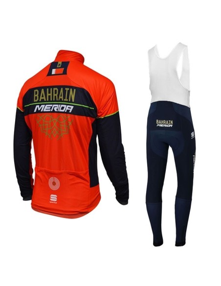 Equipación térmica de ciclismo Bahrain Merida: comodidad y estilo para tus rutas