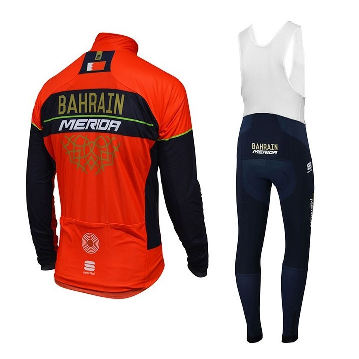 Equipación térmica de ciclismo Bahrain Merida: comodidad y estilo para tus rutas