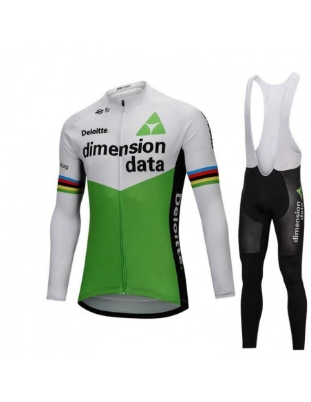 Equipación térmica de ciclismo Dimension Data para entrenar cómodo y fresco