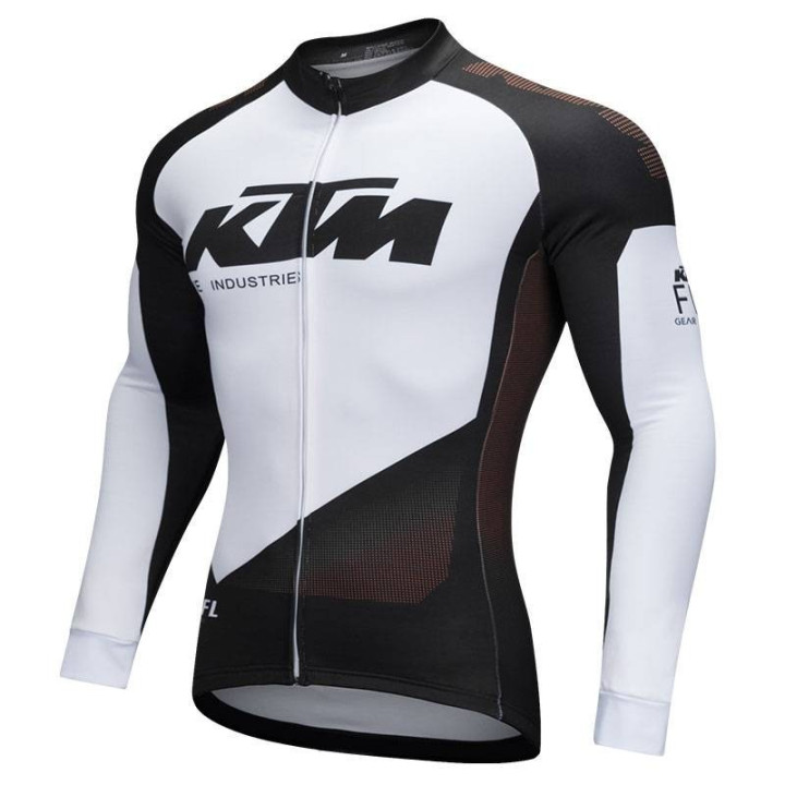 Maillot largo térmico KTM para ciclistas: comodidad y frescura en cada pedaleo