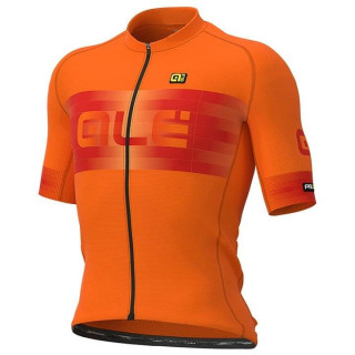 Maillot corto Alé Scalata naranja: comodidad y estilo para tus rutas en bicicleta