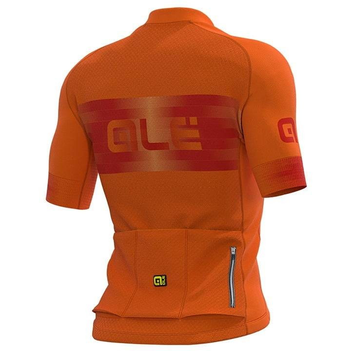 Maillot corto Alé Scalata naranja: comodidad y estilo para tus rutas en bicicleta