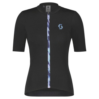 Maillot de ciclismo corto para mujer SCOTT RC Contessa Sign en negro, comodidad y estilo en cada pedalada