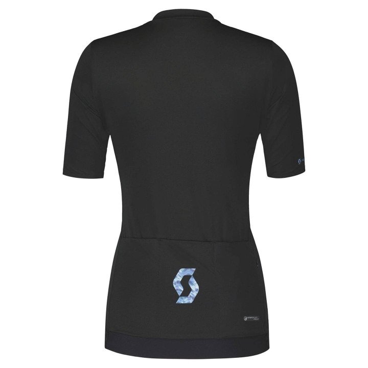 Maillot de ciclismo corto para mujer SCOTT RC Contessa Sign en negro, comodidad y estilo en cada pedalada