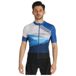 Maillot VAUDE Majura II azul y blanco: comodidad y estilo para ciclistas