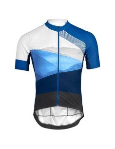 Maillot VAUDE Majura II azul y blanco: comodidad y estilo para ciclistas 2