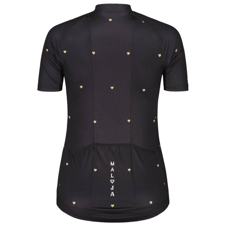 Maillot de ciclismo mujer Maloja MadrisaM en negro, estilo y comodidad para tus rutas