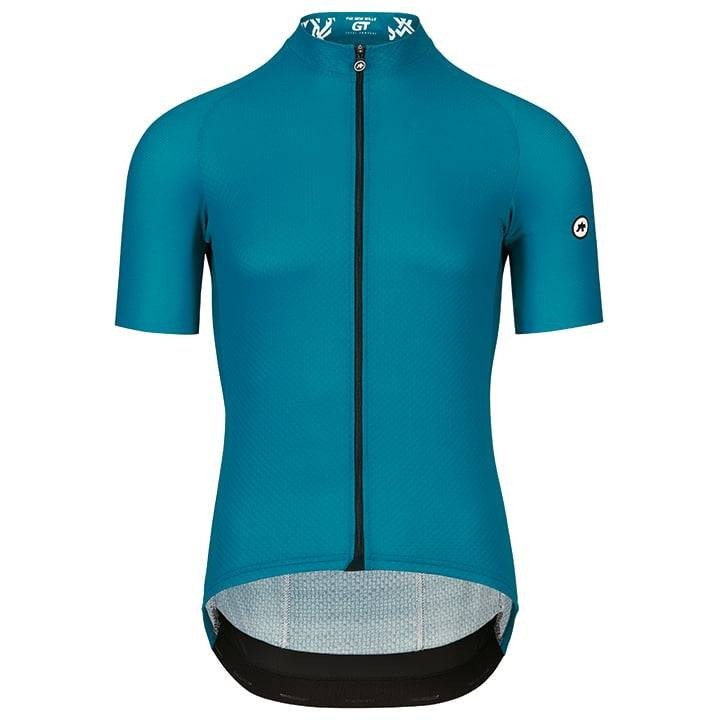 Maillot Mille GT c2 azul de ASSOS: comodidad y frescura para tus rutas en bici