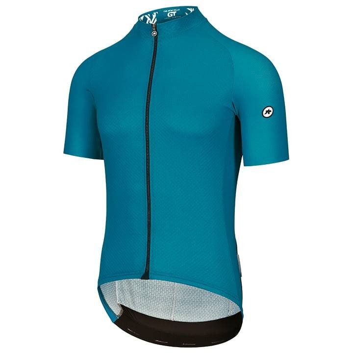 Maillot Mille GT c2 azul de ASSOS: comodidad y frescura para tus rutas en bici