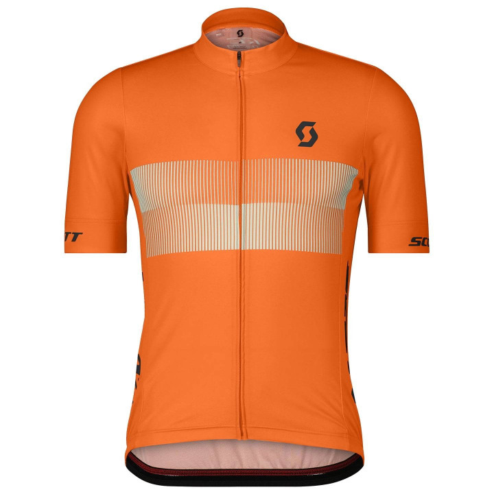 Maillot corto SCOTT RC Team 10 naranja, comodidad y estilo para ciclistas