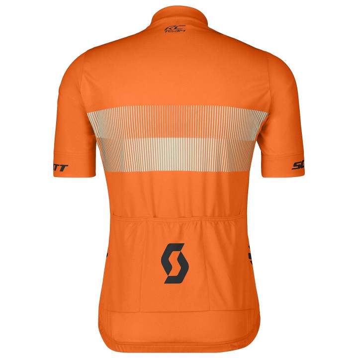 Maillot corto SCOTT RC Team 10 naranja, comodidad y estilo para ciclistas