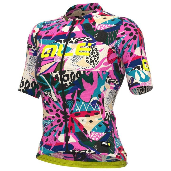 Maillot corto ALÉ Kenya para mujer: estilo y comodidad en cada pedalada