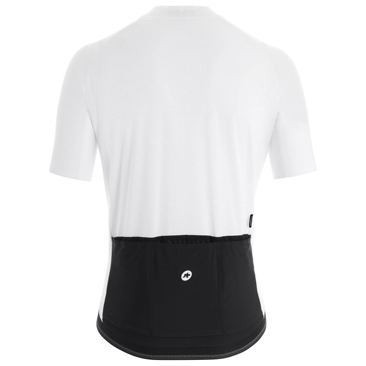 Maillot corto Mille GT C2 EVO blanco de ASSOS para ciclistas cómodos y frescos
