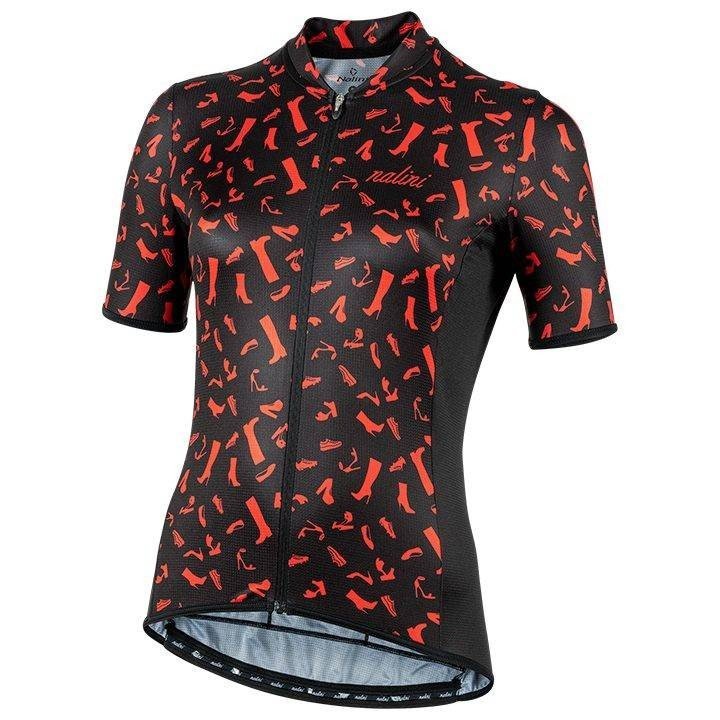 Maillot corto para mujer NALINI Red Shoes: comodidad y estilo en cada ruta