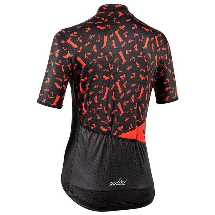 Maillot corto para mujer NALINI Red Shoes: comodidad y estilo en cada ruta