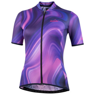 Maillot corto lila para mujer NALINI: comodidad y estilo en cada pedaleada