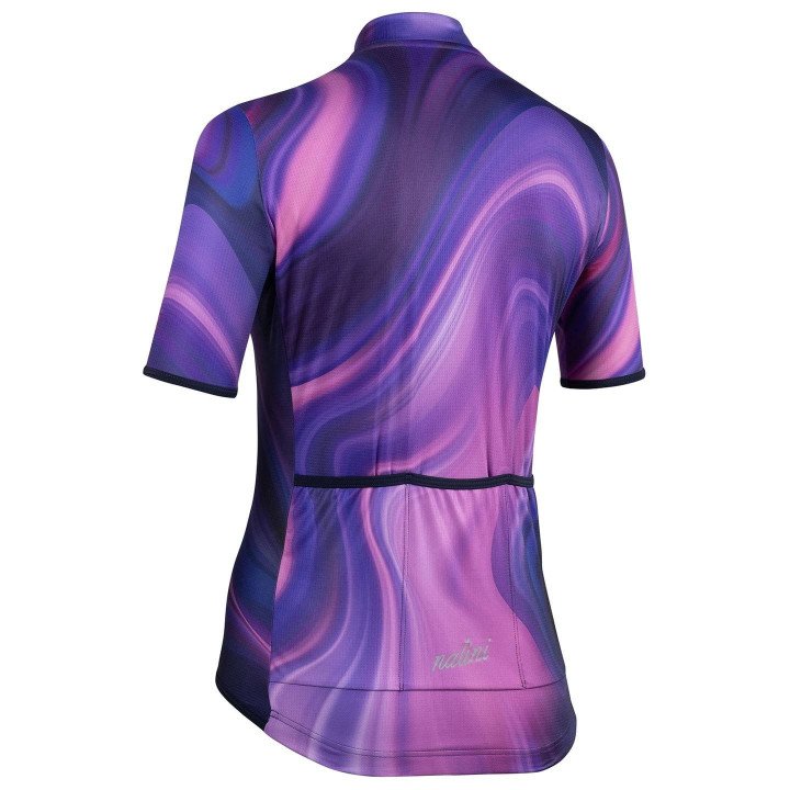 Maillot corto lila para mujer NALINI: comodidad y estilo en cada pedaleada