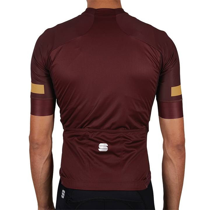 Maillot corto rojo SPORTFUL Classics para ciclistas con estilo y comodidad