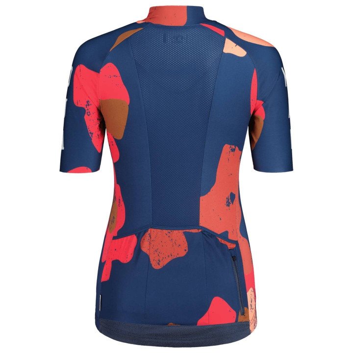 Maillot de ciclismo corto para mujer MALOJA AmiataM en azul oscuro, comodidad y estilo en cada ruta