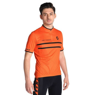 Maillot RC Team 20 naranja y negro de SCOTT para ciclistas exigentes
