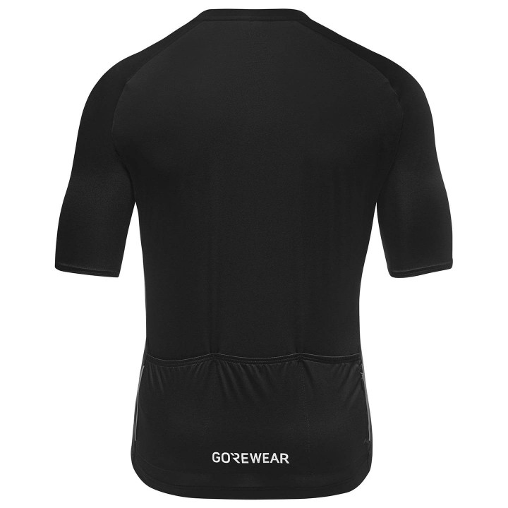 Maillot corto Spinshift negro de GORE WEAR, comodidad y estilo para los ciclistas