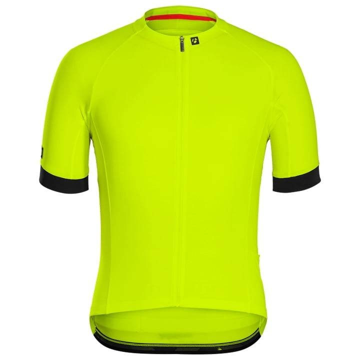 Maillot Bontrager Circuit amarillo neón: comodidad y estilo para tus rutas en bici