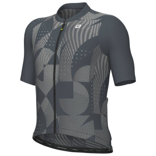 Maillot corto ALÉ Enjoy gris: comodidad y estilo para tus rutas en bici