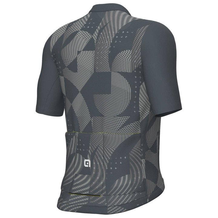 Maillot corto ALÉ Enjoy gris: comodidad y estilo para tus rutas en bici