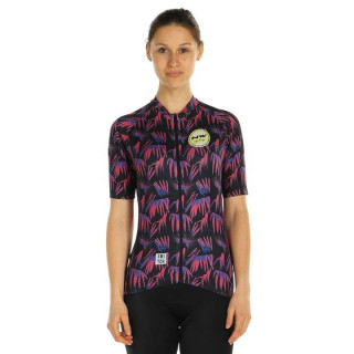 Maillot corto para mujer Northwave Vacation lila: comodidad y estilo sobre la bici