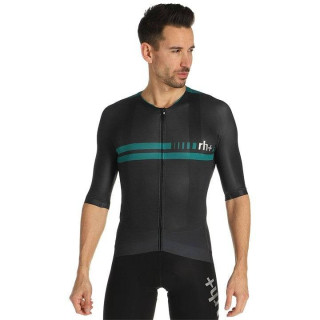 Maillot Climber verde-gris RH+ para ciclistas que buscan estilo y comodidad